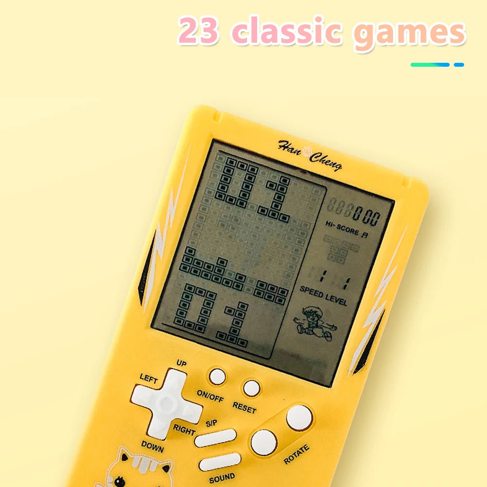 3.5 inch Large Screen Handheld Game Console 4 Color 23 Gaming Handheld Classic Tetris Gamer Retro Nostalgia Children's Gifts Toy